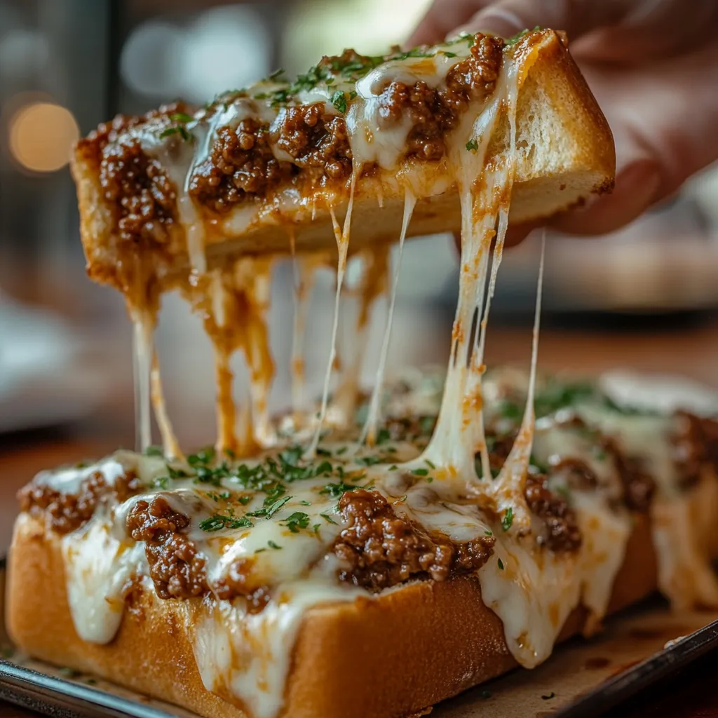 A slice of pizza with cheese and meat on it.