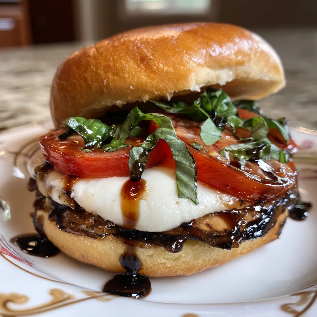 A sandwich with tomatoes, spinach, and cheese.