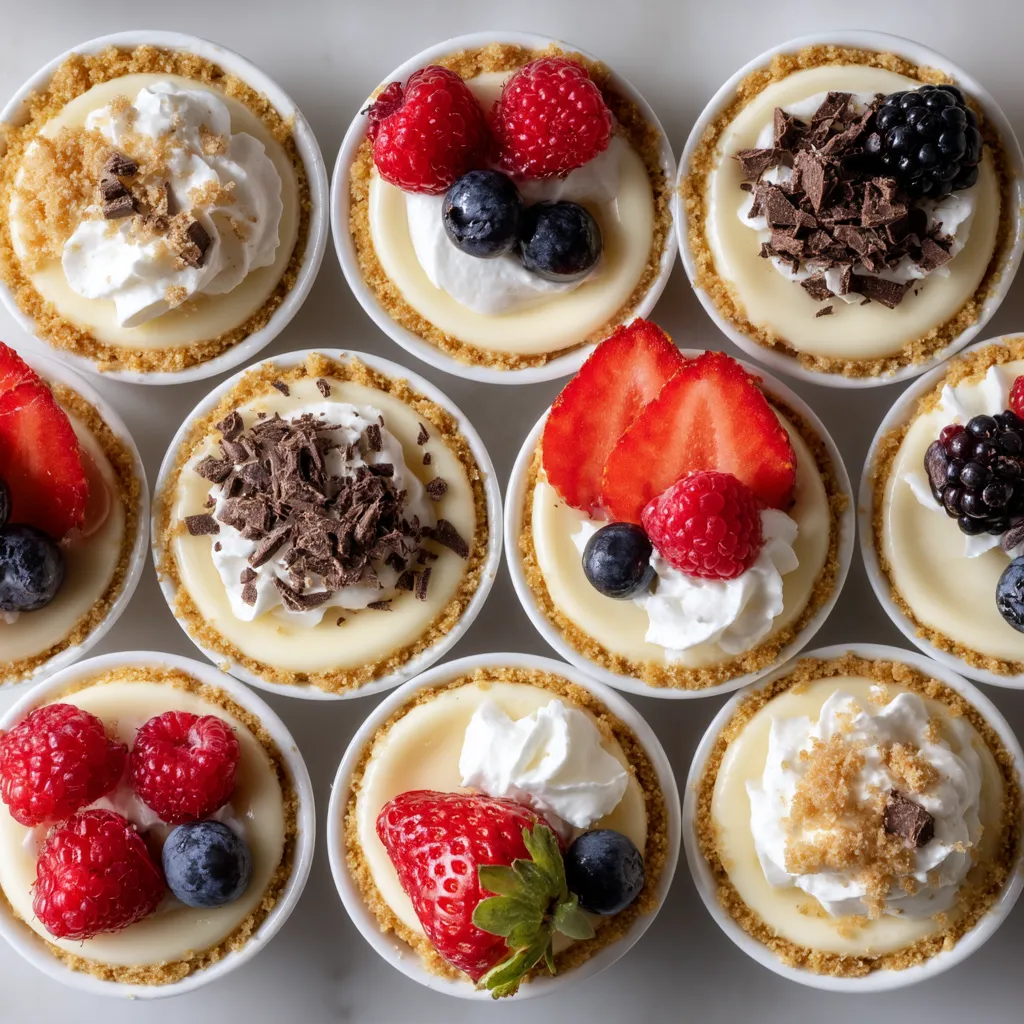 Desserts with berries and chocolate.