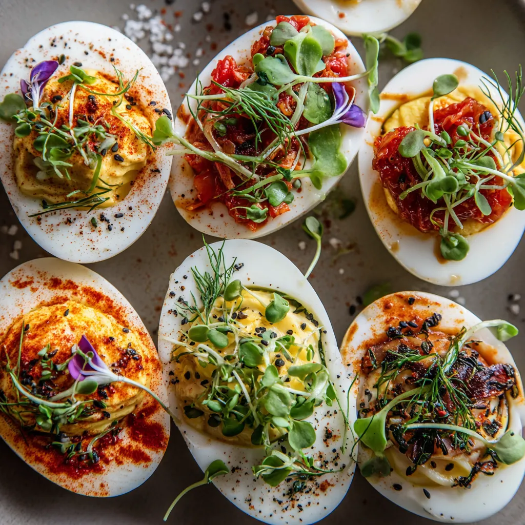 Six eggs, six different ways.