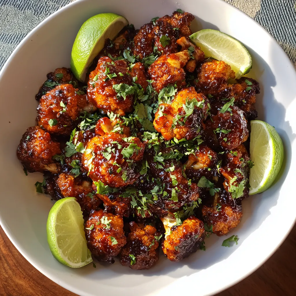 A bowl of food with limes and chicken.