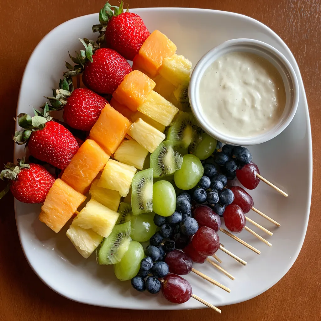 A plate of fruit with kiwi, strawberries, blueberries, and grapes.