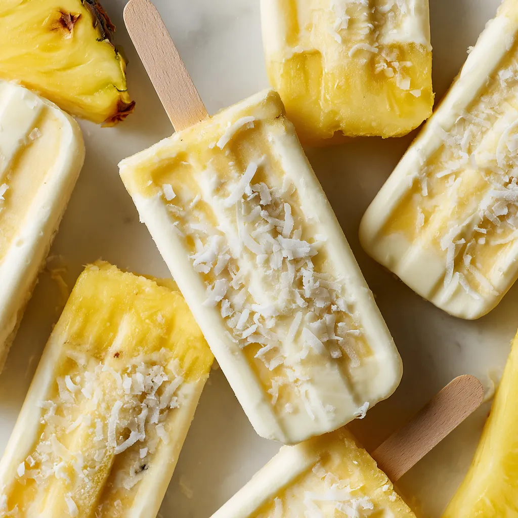 A pile of coconut covered ice cream bars.