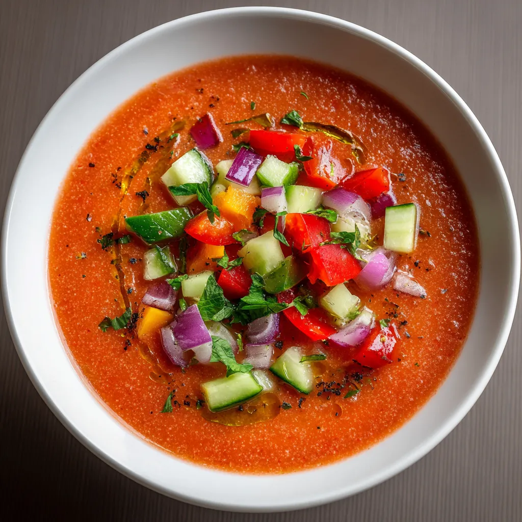 A bowl of soup with vegetables.