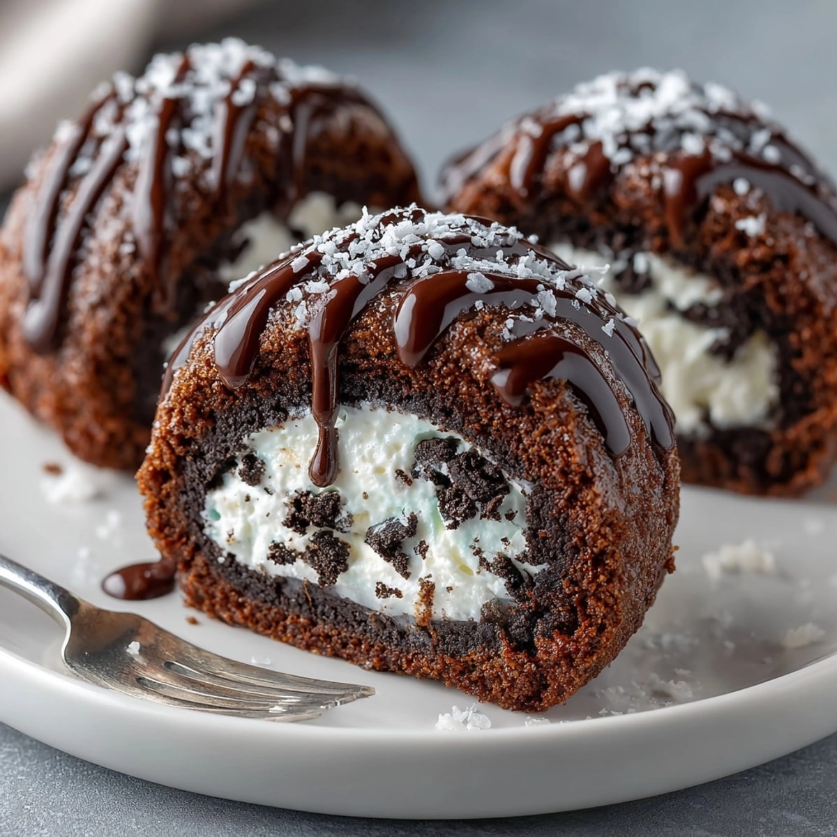 Easy Oreo Sushi Rolls recipe—layers of sweet cream cheese filling, a delightful, fun treat.