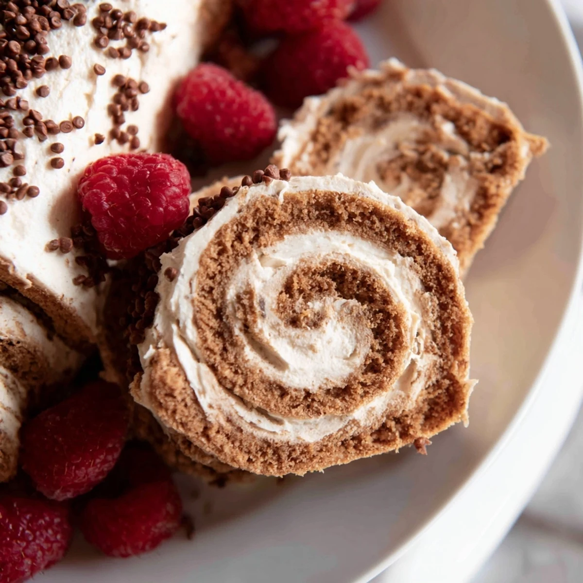 Soft, golden North Pole Cinnamon Roll Board, piled with frosting and festive toppings for brunch.