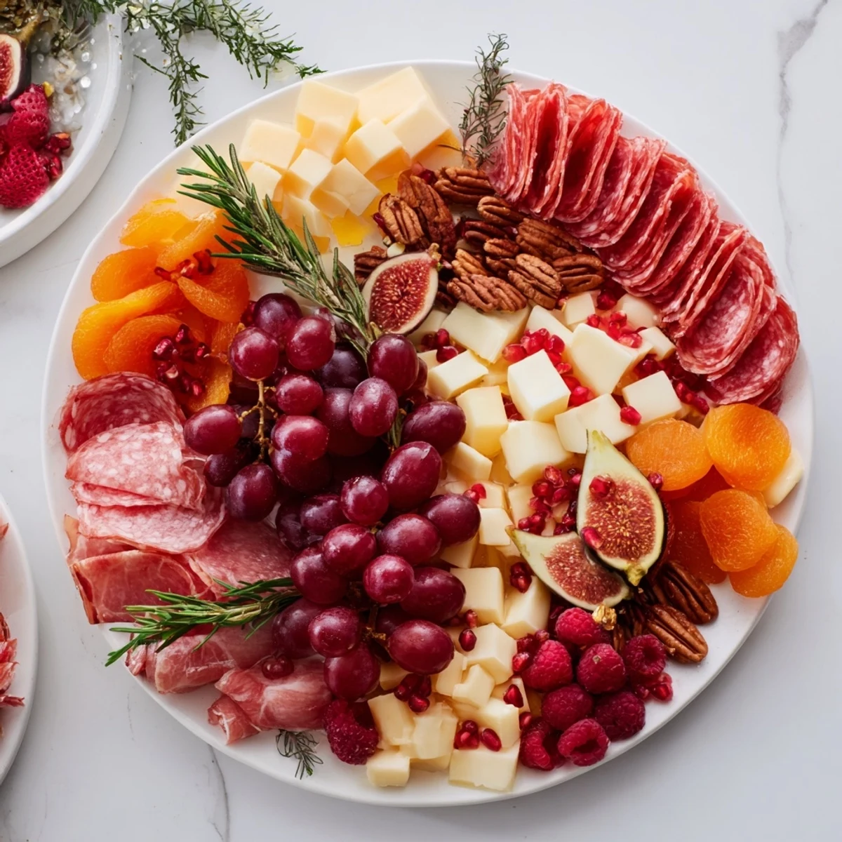 Festive Stocking Charcuterie Board