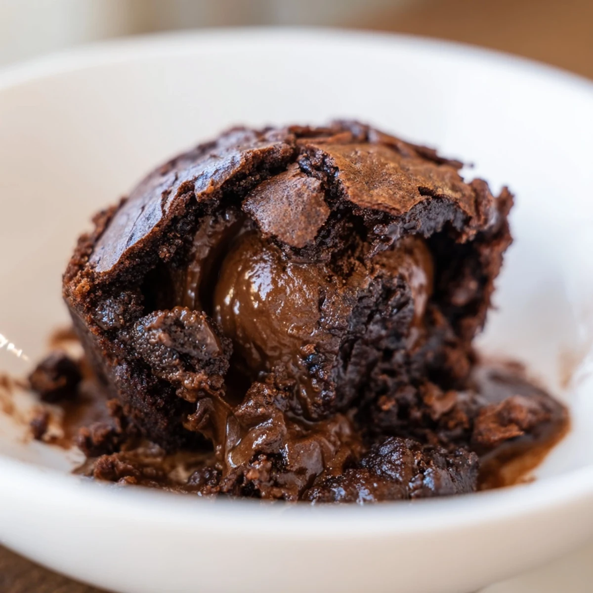 Rich, fudgy Ina Garten Brownie Pudding boasts a crackly top and warm, molten chocolate center.