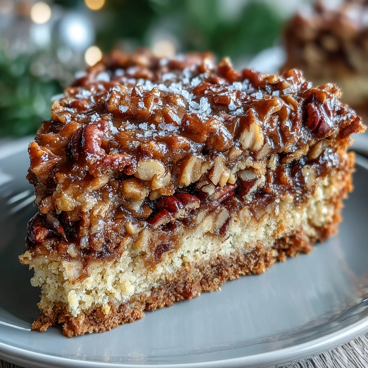 Golden-brown round layers of Christmas Toffee Crunch Cake, rich with crunchy nuts and sweet toffee, cooling on a wire rack ready for frosting.