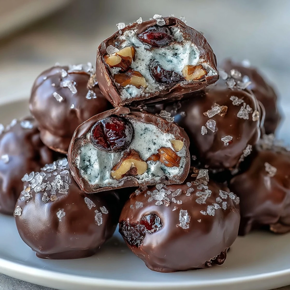 Enjoy Wholesome Frozen Blueberry Yogurt Clusters, a healthy grab-and-go frozen snack.