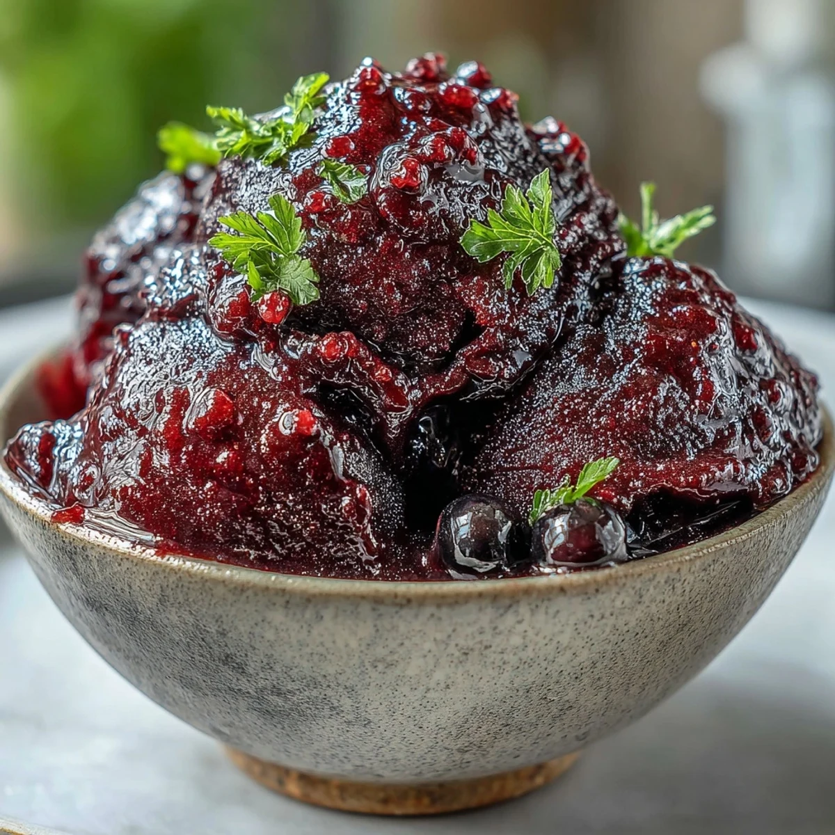 Black Currant Sorbet