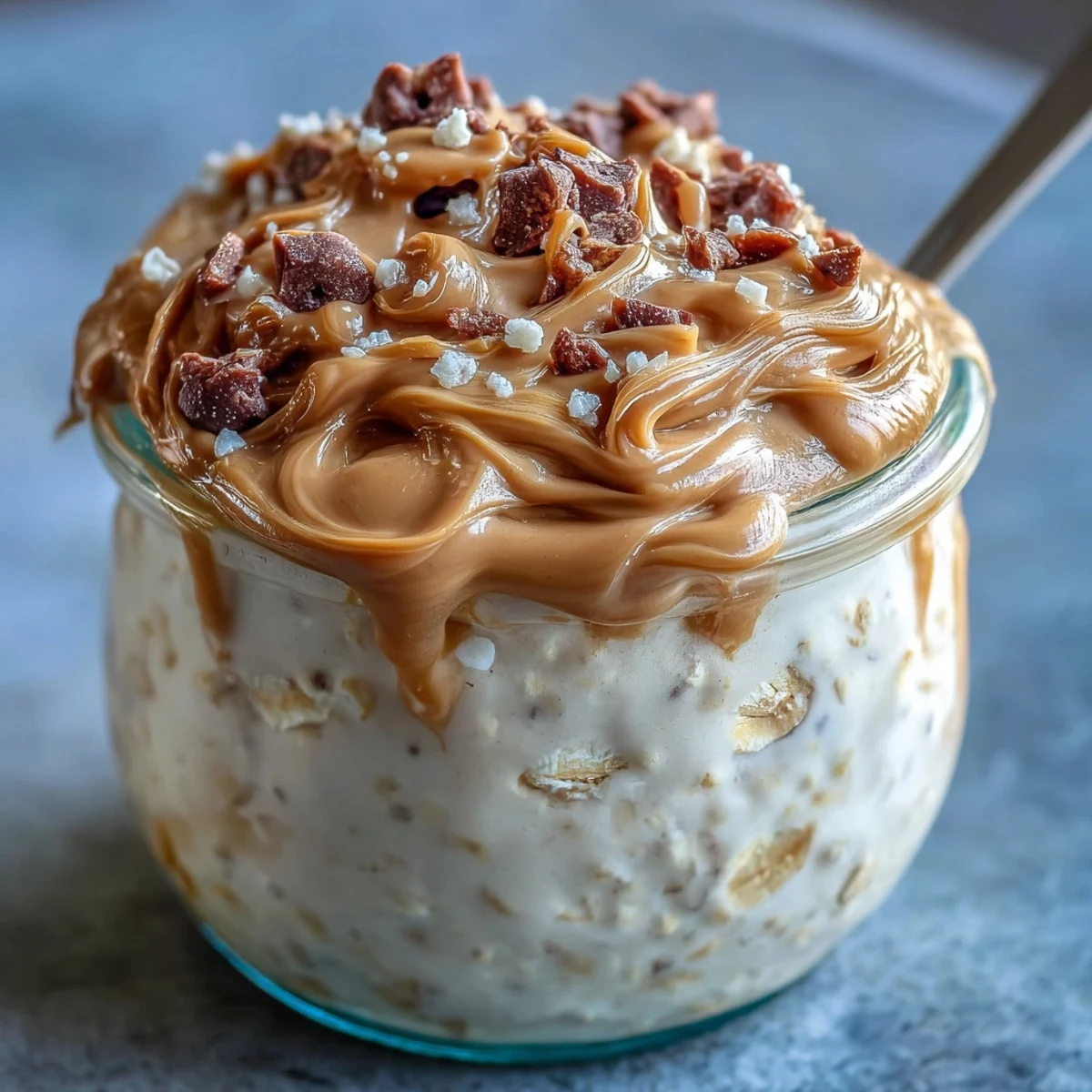 Overnight Oats Chocolate Peanut