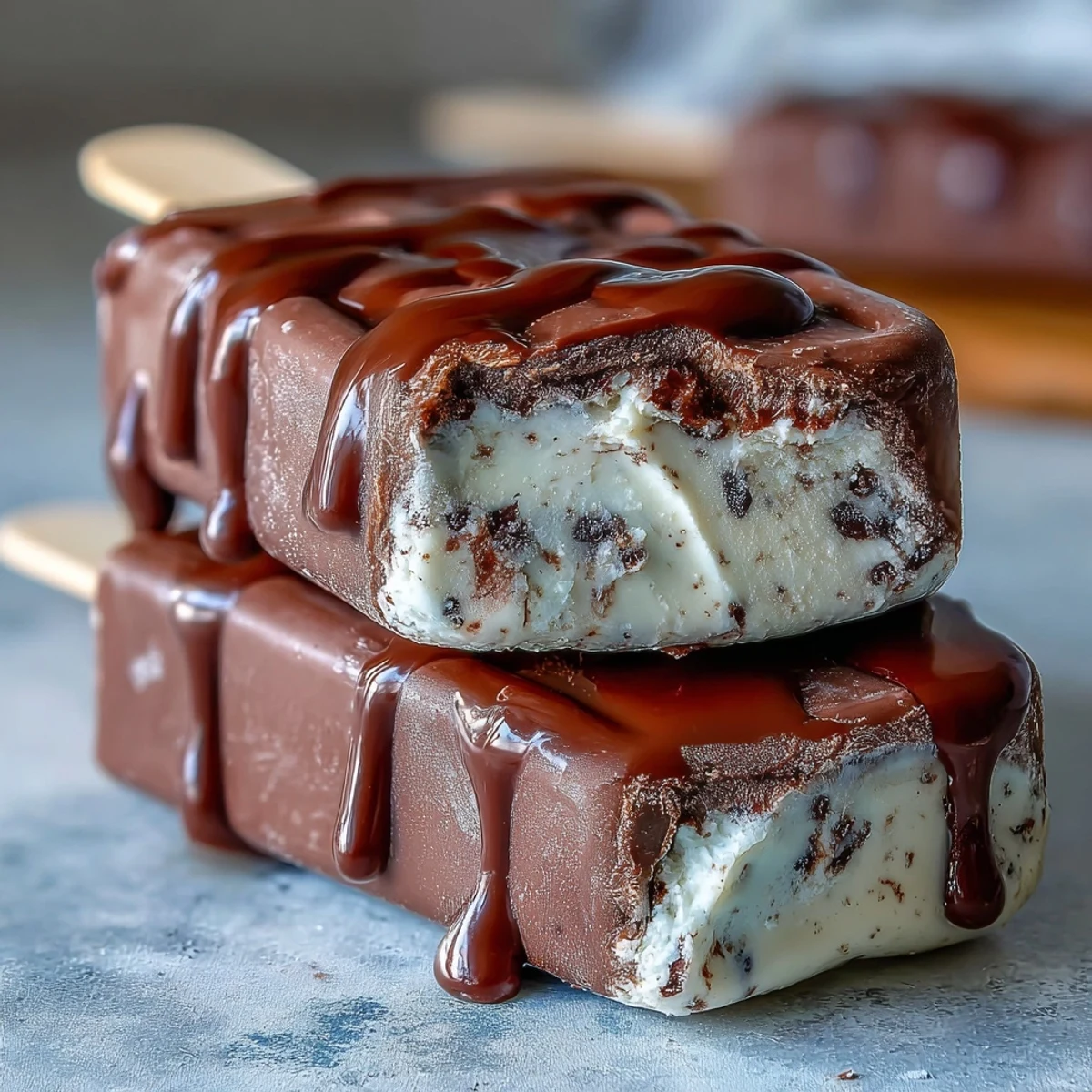 Indulgent frozen treats inspired by your favorite coffeehouse frappuccino, bursting with vanilla and chocolate goodness.  