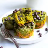 Deliciously vibrant Matcha Pumpkin Chocolate Muffin Bites perfect for snacking any time.