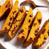 Pumpkin Muffin Biscotti Dippers