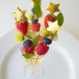 New Years Champagne Fruit Garnishes