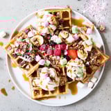 Gingerbread House Waffle Bar