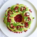Kiwi Pomegranate Christmas Wreath