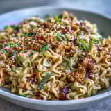 Creamy Potsticker Noodle Stir-Fry