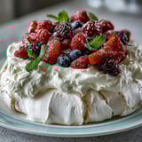 Mothers Day Pavlova Mixed Berries