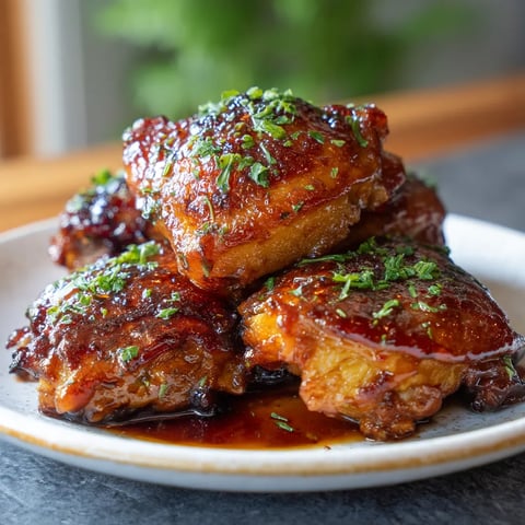 A plate of chicken with sauce.