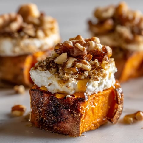 A slice of food with nuts on top.