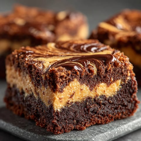 A slice of chocolate cake with caramel drizzle.