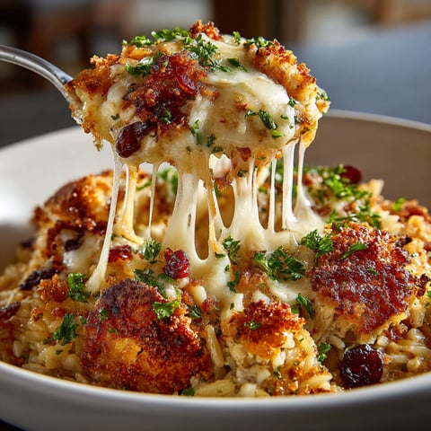 A close up of a dish with cheese and rice.