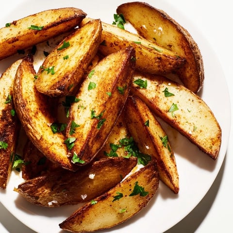 Golden and crispy 15-Minute Microwave Crispy Potatoes, the perfect quick side dish, ready in minutes.
