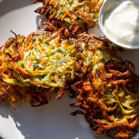 Golden-brown Cabbage Fritters with Dipping Sauce, fried to crispy perfection and served warm on a plate.  