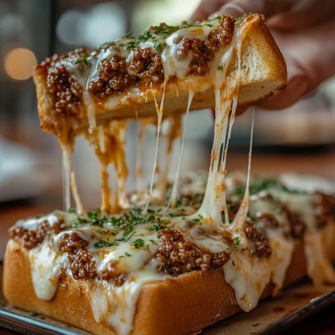 A slice of pizza with cheese and meat on it.