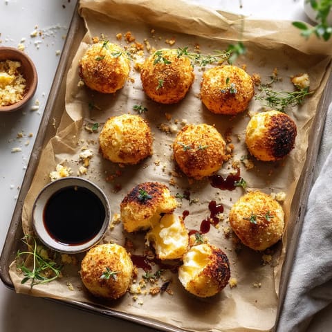 A tray of food with sauce on it.