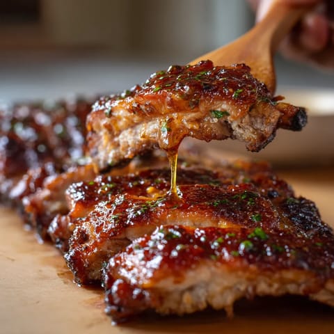 A person is cutting meat on a cutting board.