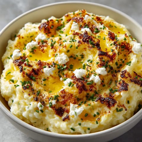 A bowl of food with cheese and herbs.