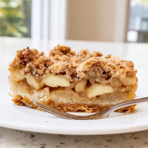 Ricotta Cinnamon Apple Pie Bars