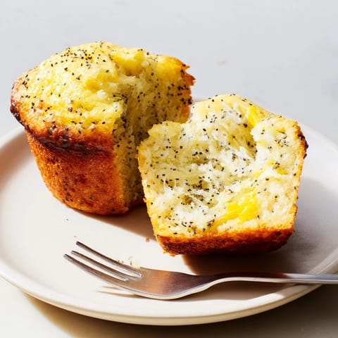 Ricotta Lemon Poppyseed Muffins