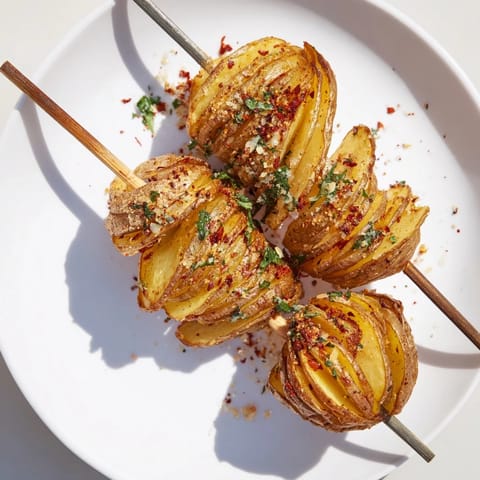 Air-Fryer Tornado Potatoes Snack