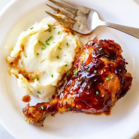 Honey BBQ Chicken Mashed Potatoes