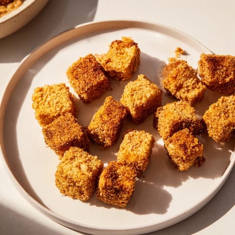 Crispy Tofu Nuggets Holiday