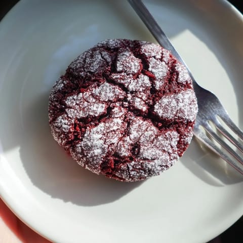 Red Velvet Chocolate Crinkle