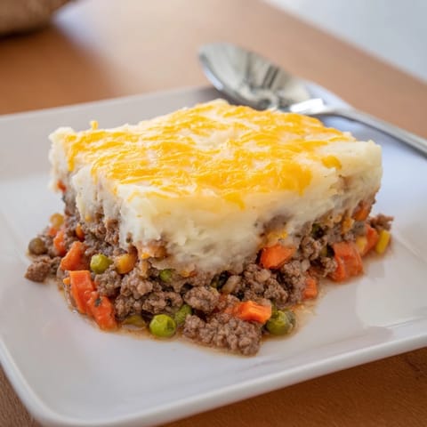 Budget Shepherds Pie Cheesy Topping