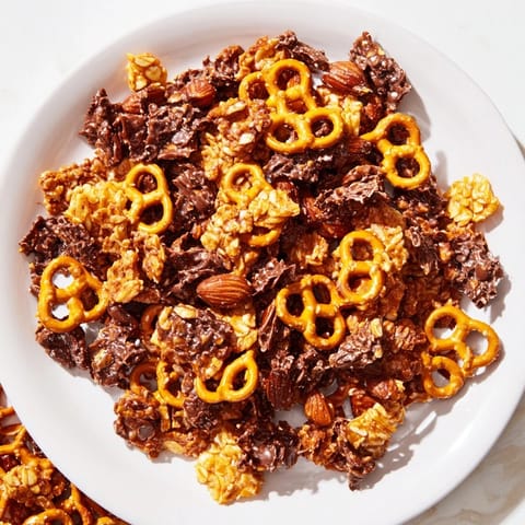 Festive Pine Cone Snack Mix