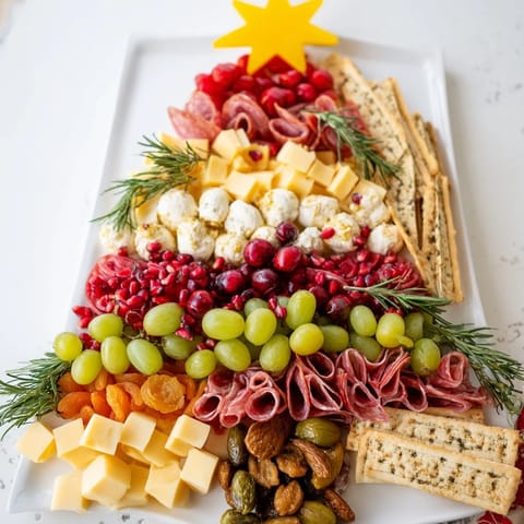 Christmas Tree Charcuterie Board