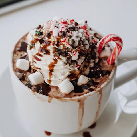 Rich Reindeer Hot Cocoa Bar, inviting guests to create their ultimate warm holiday drink masterpiece.