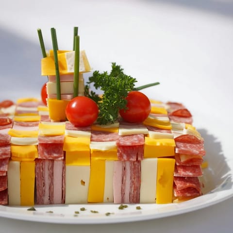 Checkerboard Chalet Cheese Meats