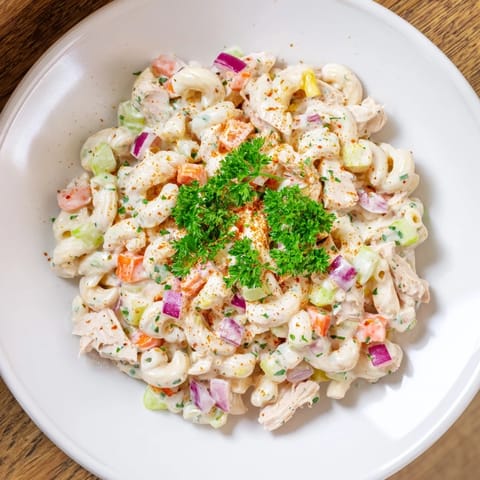 Chicken Macaroni Holiday Salad