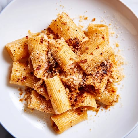 Crunchy Parmesan Pasta Chips