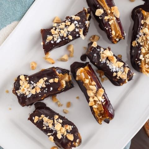 Date Bark Snickers Style