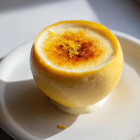 Lemon Brûlée Posset Delight