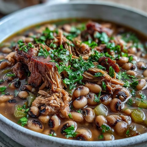 Classic New Years Black-Eyed Peas
